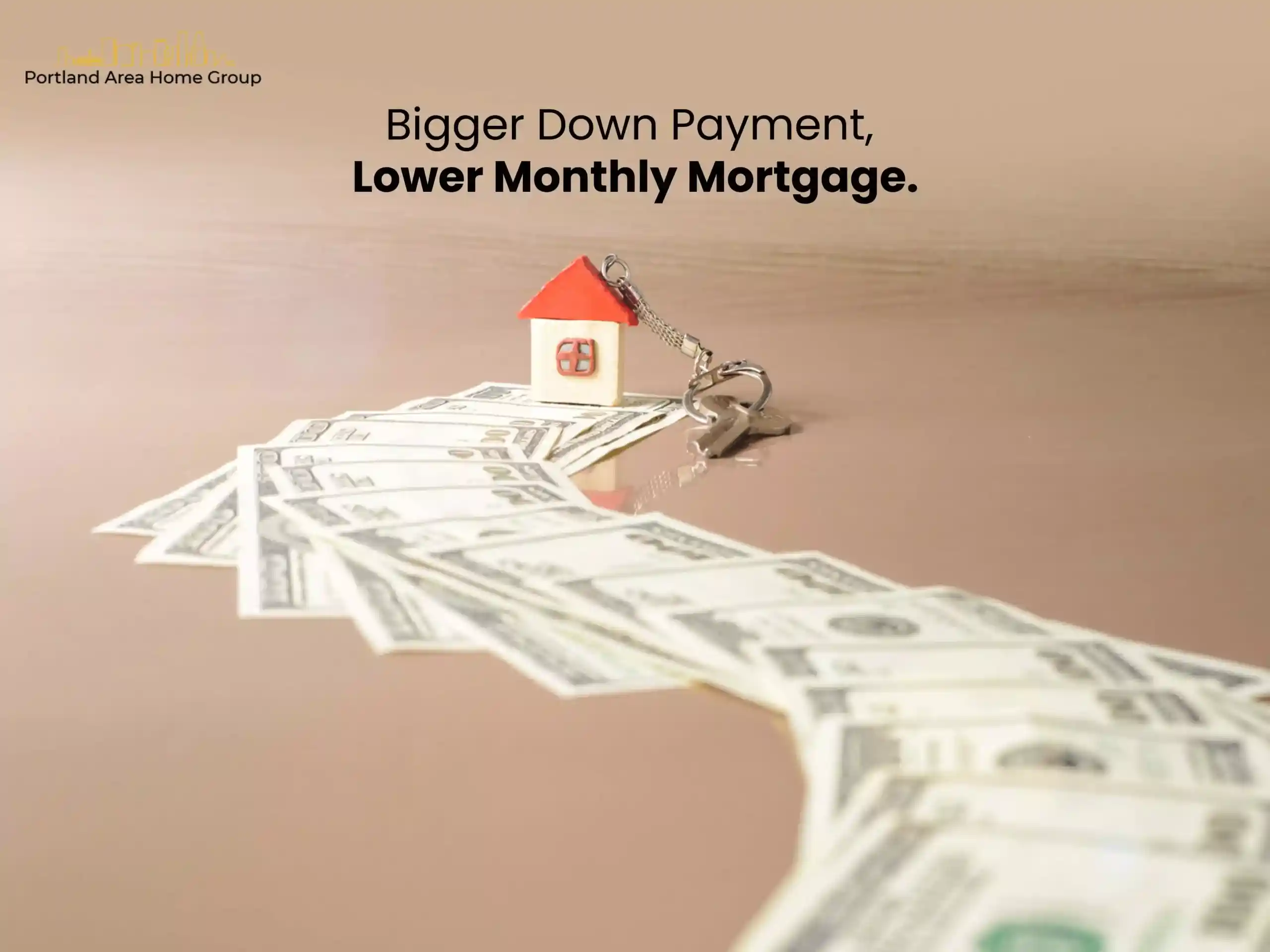 Bigger Down Payment, Lower Monthly Mortgage